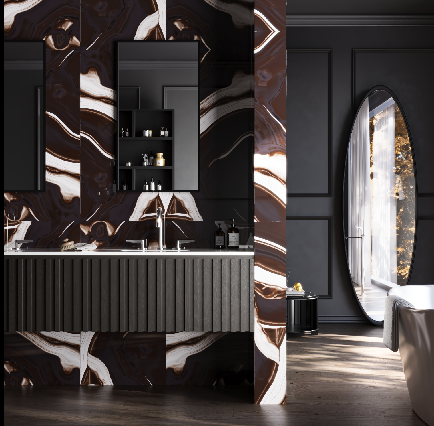 The Rising Popularity of Brass Luxury Interior Furniture in Elegant Residential Spaces